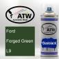 Preview: Ford, Forged Green, L9: 400ml Sprühdose, von ATW Autoteile West.